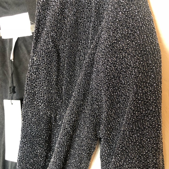 Bcbgeneration Bcbg metallic knit jacket NWT xs - Picture 6 of 8